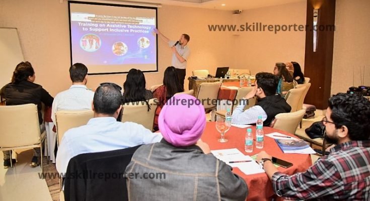 dfid scpwd training session assistive technology Skill Reporter November 2019