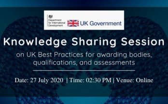 DFID NCVET Knowledge Sharing Session Skill Reporter July 2020