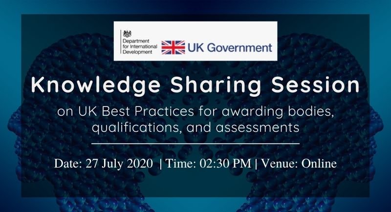 DFID NCVET Knowledge Sharing Session Skill Reporter July 2020