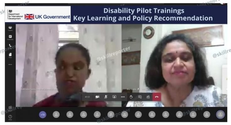 DFID India IDVI Pilot Trainings Session July 2020 - Skill Reporter