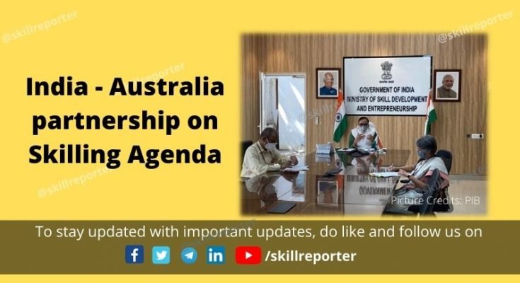 India and Australia Partnership on Skilling TVET at Skill Reporter