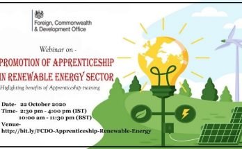 Webinar on Apprenticeships in Renewable Energy Sector by FCDO India - Skill Reporter