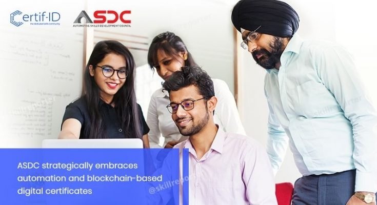 ASDC Certif-ID partnership for automotive skills development - Skill Reporter