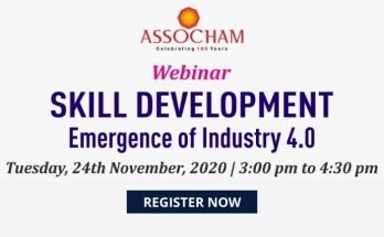 Skill Development Industry 4.0 webinar ASSOCHAM - Skill Reporter