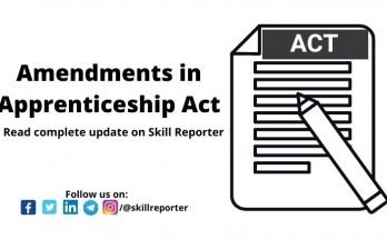 Apprenticeship Act Amendment MSDE Mahendra Nath Pandey - Skill Reporter