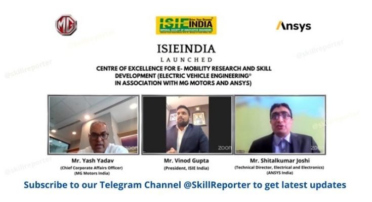 ISIE India Centre of Excellence in EV Skill Development