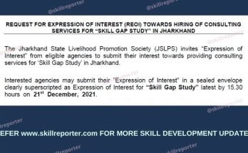REoI JSLPS Skill Gap Study in Jharkhand at SkillReporter