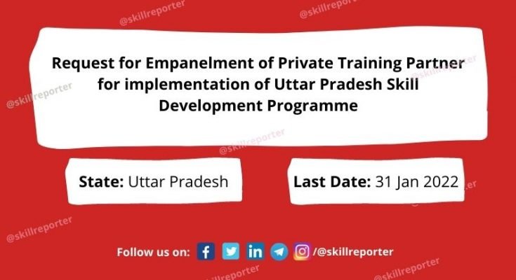 UP Government Skill Development Tender RFP EOI at Skill Reporter