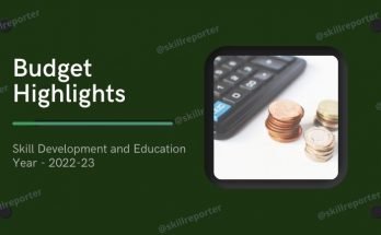 Budget 2022 Skill Development and Education at SkillReporter