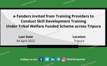 Tripura Tribal Skill Training Tender at SkillReporter