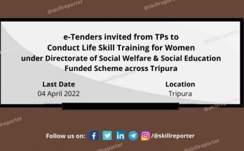 Tripura Women Life Skill Training Tender at SkillReporter