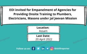 EOI Assam Jal Jeevan Mission April 2022