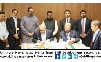 NSDC HPPI MoU Skill India International Centre for skill development of youth for mobility to UAE in May 2022