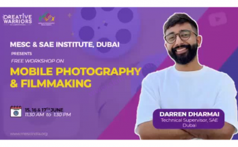 Mobile Photography and Filmmaking Workshop by MESC and SAE Institute Dubai