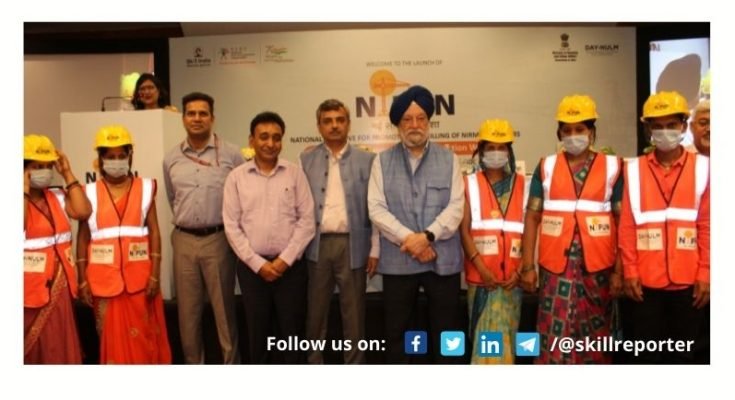 NSDC MoHUA launched project NIPUN for skill development of construction workers; read more on SkillReporter.com