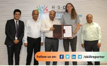 NSDC Varthana Fiannce MoU for financial assistance in skill development courses - SkillReporter