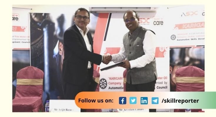 ASDC Tide Water Upskilling project Karigari