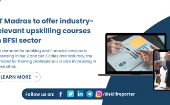 IIT Madras to offer upskilling course in banking and finance sector, read more at skillreporter.com