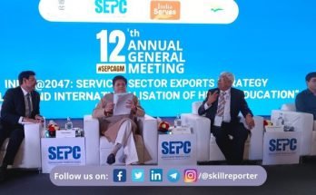 SEPC organized interactive session on Service Sector Export Strategy for India, focused Transforming Workforce Skill for Services Exports, read more at SkillReporter.com