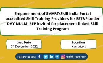 Karnataka DAY-NULM placement linked skill training RFP Tender; read more at skillreporter.com