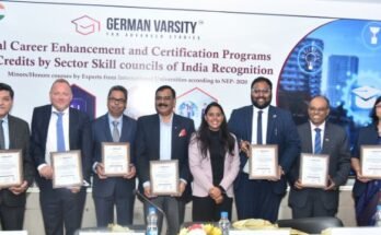 German Varsity Global Career Enhancement and Certification Program with Credits by Sector Skill Councils of India Recognition