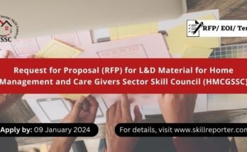 RFP invited for Learning Material for Home Management and Care Givers SSC