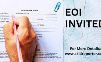 Skill Development EOI Tender India Skill Reporter