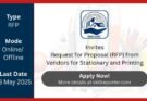 RFP: HMCGSSC Invites Vendors for Stationary and Printing