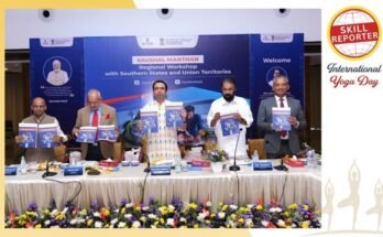 Skill Development Launch of Centre of Excellence National Skill Gap Study by NCAER Entrepreneurship Program at Kaushal Manthan Workshop