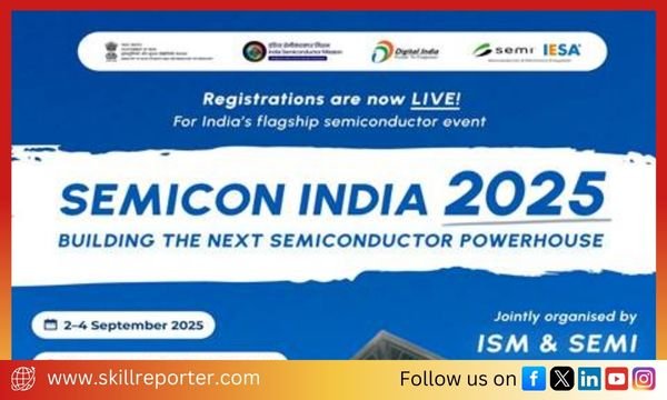 SEMICON India 2025 New Delhi Skilling Upskilling Training Workforce Development Programs
