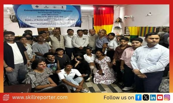 Entrepreneurship Training Launched for Transgender Persons Under SMILE Scheme; read more at skillreporter.com