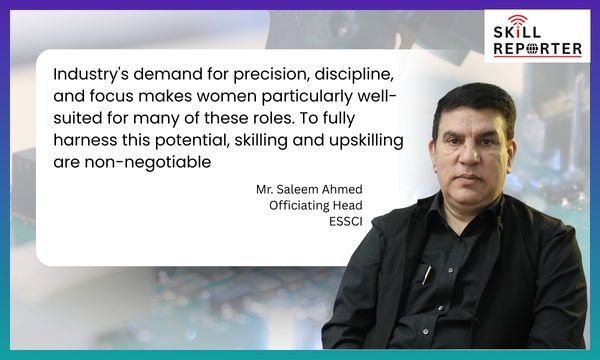 Career Opportunities for Women in India’s Electronics Industry; read more at skillreporter.com