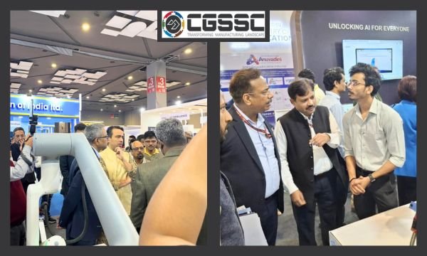 CGSSC at India AI Impact Summit with Welding Robot Cobot; read more at skillreporter.com