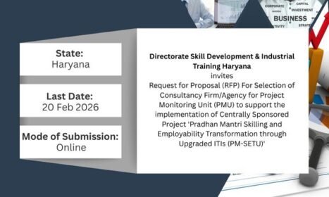 PM-SETU ITI RFP Haryana; read details at skillreporter.com