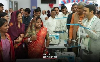 AI-Enabled Apparel Centre of Excellence for Skill Development Inaugurated in Baghpat Uttar Pradesh to Empower Rural Youth; read more at skillreporter.com