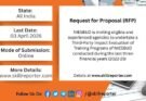 NIESBUD Invites RFP To Conduct Impact Evaluation of Training Program