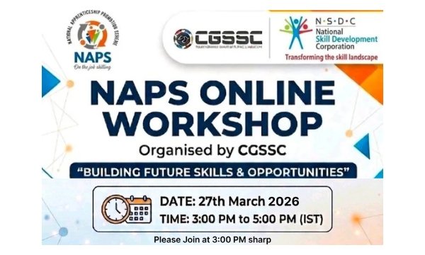 CGSSC NAPS Apprenticeship Awareness Workshop, read all details at skillreporter.com