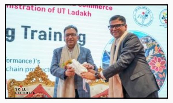 Capacity Building Skill Training Textile Artisans Leh Ladakh; read more at skillreporter.com